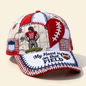 Supportive American Football Parent Classic Cap - Personalized Gift For Proud Football Families 02qhti220426 - Caps - GoDuckee