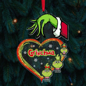 Personalized Gifts For Grandma Christmas Ornament 03TOTI230724 - Ornament - GoDuckee