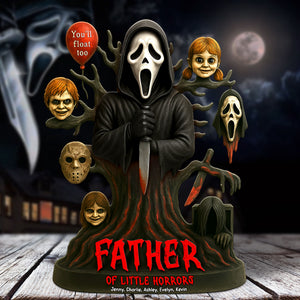 Horror Dad Plaque - Personalized Gifts For Dad 05ohti050525 - Shaped Plaques - GoDuckee