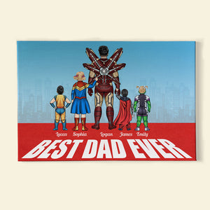 Best Dad Ever-TT-05huti170523tm Personalized Canvas Print - Poster & Canvas - GoDuckee