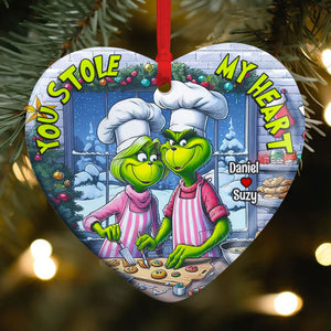 Personalized Gifts For Couple Christmas Ornament 04HUTI211024 - Ornament - GoDuckee