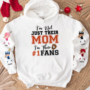 I'm Not Just Their Mom, Gift For Mom, Personalized Shirt, Baseball Kids Shirt - AOP Products - GoDuckee