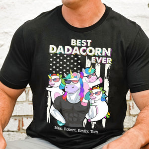Best Dadacorn Ever 02dnti080623 Personalized Shirt - Shirts - GoDuckee