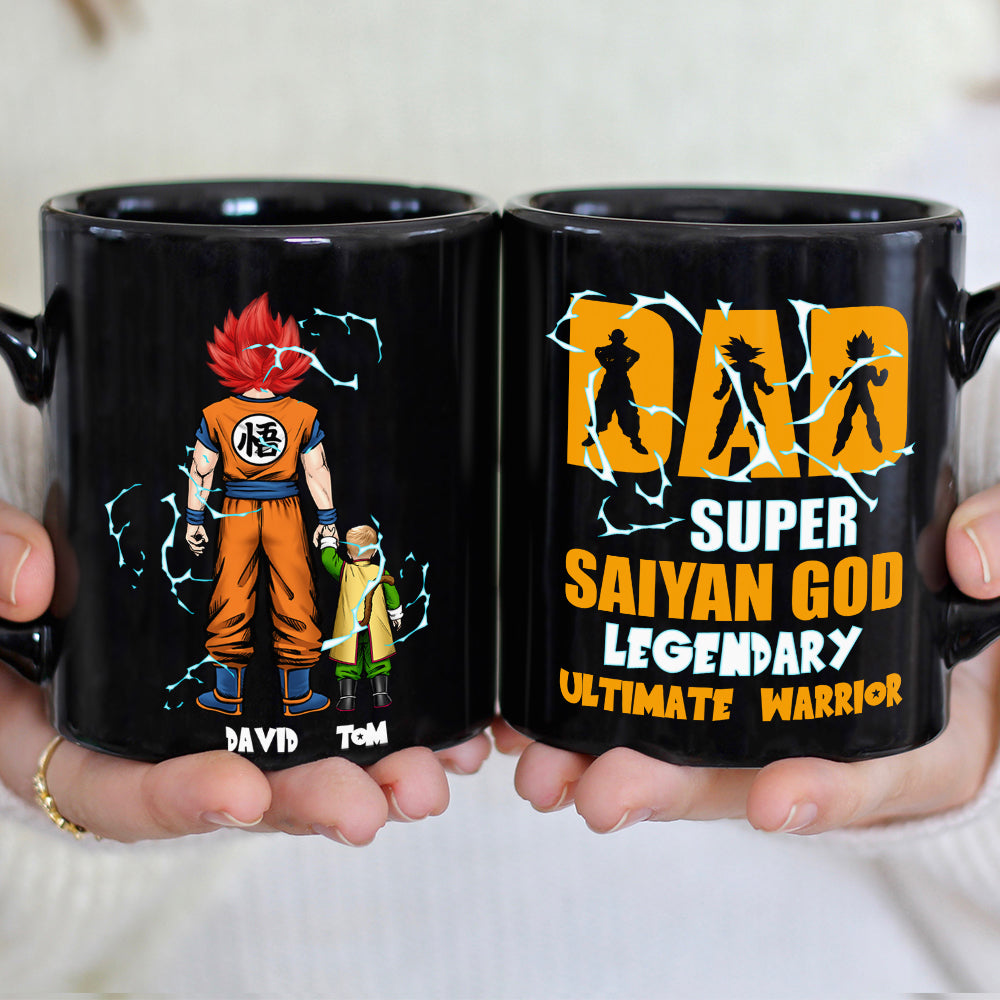 Legend Of Family 05QHDT310523HH Personalized Coffee Black Mug - Coffee Mug - GoDuckee