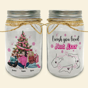 Personalized Gifts For Friends Jar Light Christmas 05XQTI280924HH - Drink Jar - GoDuckee