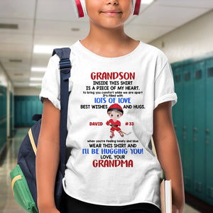 I'll Be Hugging You, Personalized Shirt, Gifts For Kid - Shirts - GoDuckee