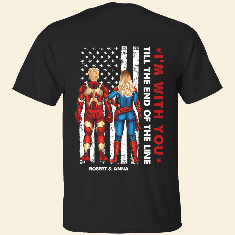 Couple 05HULI260423TM Personalized Shirt - Shirts - GoDuckee