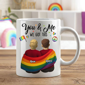 LGBT Couple Mug - Personalized Gifts For Couple 03toti290525 - Coffee Mug - GoDuckee