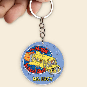 Teacher 08HUTI230623 Personalized Keychain - Keychains - GoDuckee