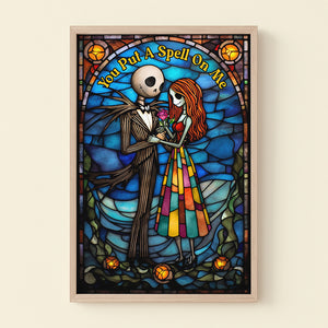 You Put A Spell On Me, Personalized Light Picture Frame, 02HUDT180823, Couple Gift - Poster & Canvas - GoDuckee