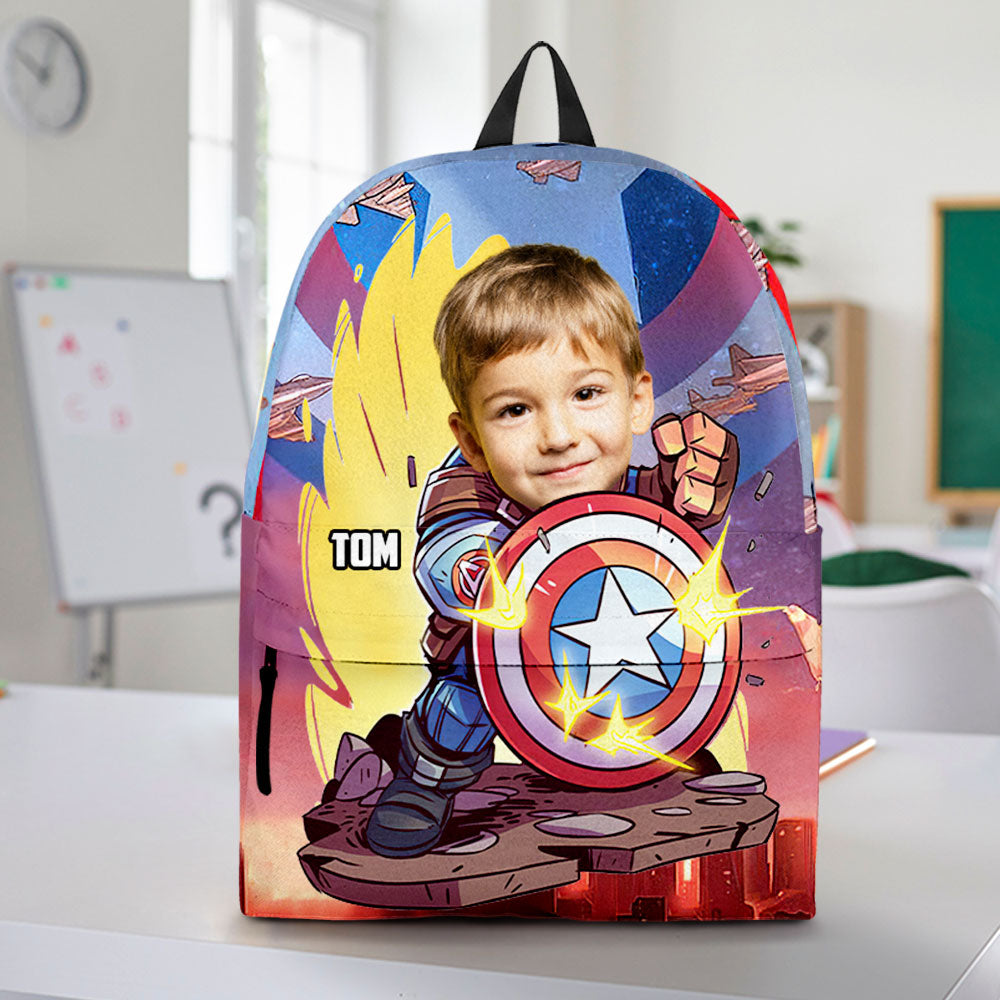 Back To School ZM-DX-03QHTI160623 Custom Photo Backpack - Backpack - GoDuckee