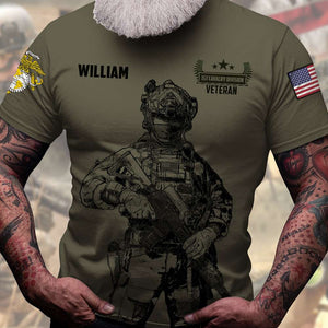 Dad Grandpa Veteran 05acti180523 Personalized AOP Shirt - AOP Products - GoDuckee