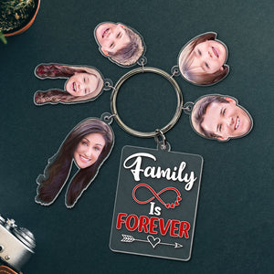 Custom Photo Gifts For Family Keychain 01OHTI210624 - Keychains - GoDuckee