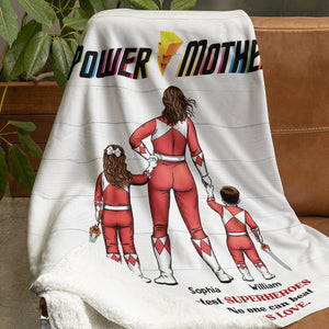 Personalized Gifts For Mom Blanket Power Mother 05HUDT270324HH - Blankets - GoDuckee