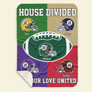 Personalized Gifts For American Football-loving Family Blanket 07huti161024-Homacus