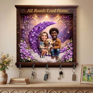 Custom Photo Acrylic Key Hanger - Gifts For Family 05tyti300326 - Key Hanger - GoDuckee