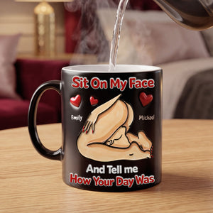 After A Long Day Magic Coffee Mug - Personalized Gifts For Naughty Couples 02HUTI210426 - Coffee Mug - GoDuckee