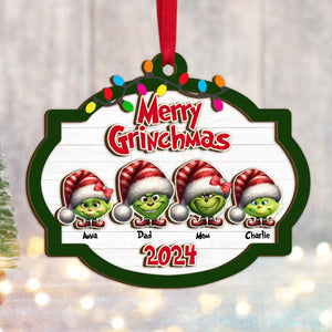 Personalized Gifts For Family Christmas Ornament 02xqti291024 - Ornament - GoDuckee