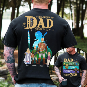 The Legend Of Dad Shirt Personalized Gifts For Dad 01HUHU050525HG - Shirts - GoDuckee