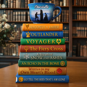 Bookstack Plaque - Personalized Gifts For Book Lovers 03huti140525 - Shaped Plaques - GoDuckee