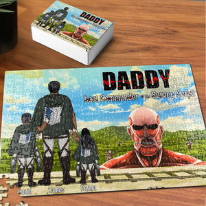 Personalized Gifts For Dad Jigsaw Puzzle 01KADC230524 Father's Day Gift - Jigsaw Puzzles - GoDuckee