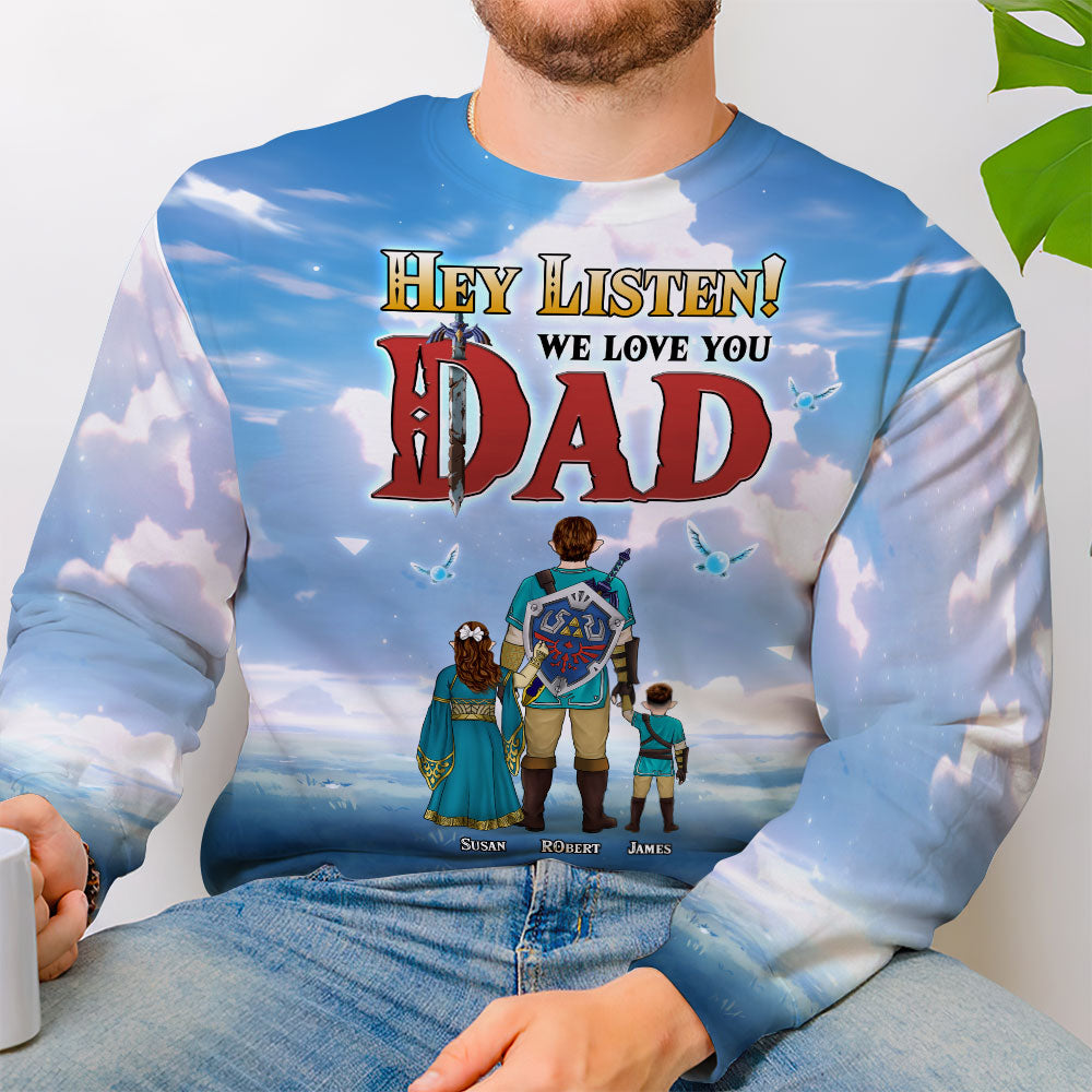 Personalized Gifts For Dad 3D Shirt 01KATI200424HG Father's Day - 3D Shirts - GoDuckee