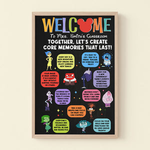 Personalized Gifts For Teacher Poster Welcome To Classroom 03XQTI070824 - Poster & Canvas - GoDuckee