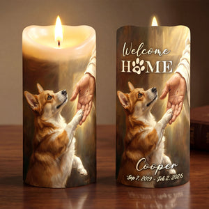 Heaven Dog LED Candle - Custom Photo Gifts For Dog Lovers 03qhti270326 - Led Candle - GoDuckee