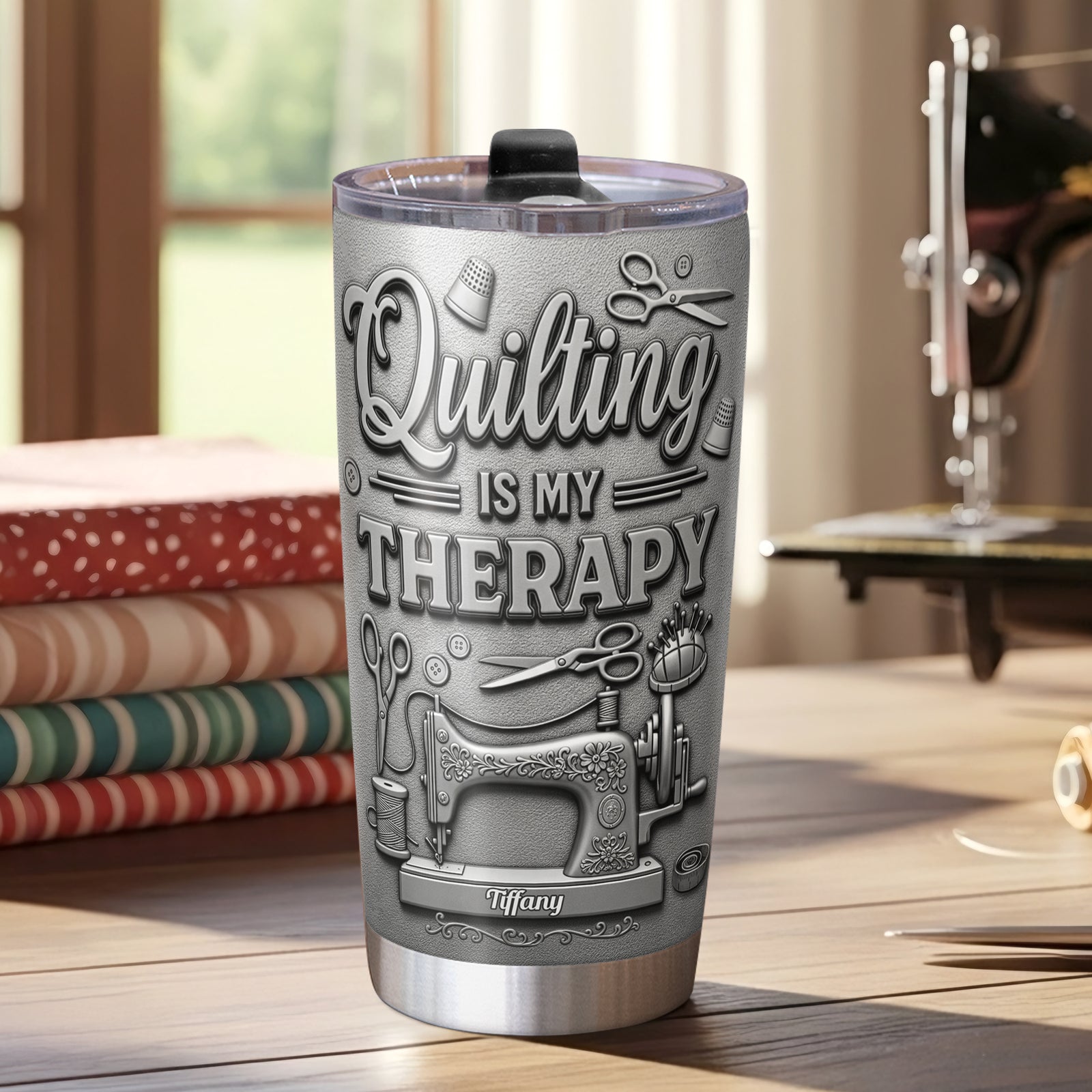 Quilting Tumbler - Personalized Gifts For Quilting Lovers 03ohti160625 - Tumbler Cup - GoDuckee