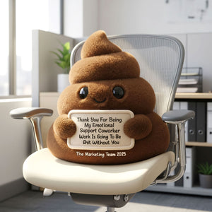 Emotional Support Custom Shaped Pillow - Personalized Gifts For Coworkers 03NATI171125 - Pillow - GoDuckee