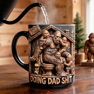 Dad's Rare Personal Space Fun Magic Mug - Personalized Gifts For Dads 01QHTI070526 - Coffee Mug - GoDuckee