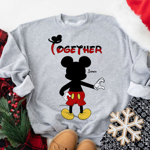 Together Forever, Couple Gift, Personalized Couple Shirt, Mouse Couple Shirt, Christmas Gift 01HUTI271023 - Shirts - GoDuckee