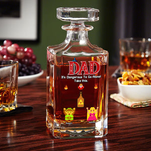 Legend Dad Whiskey Bottle - Personalized Gifts For Dad 03nati030525 - Whiskey Bottle - GoDuckee
