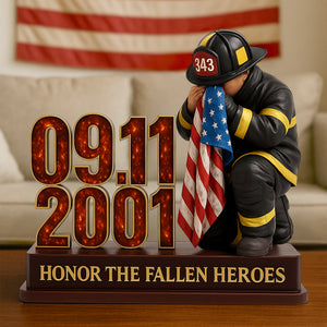 Fallen Firefighter Plaque - Personalized Gifts For Firefighter 02pgti060825 - Shaped Plaques - GoDuckee