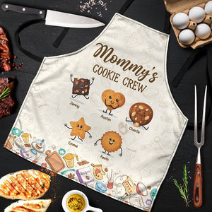 Personalized Gifts For Mom Aprons Mommy's Cookie Crew 02xqti010325 - Aprons - GoDuckee