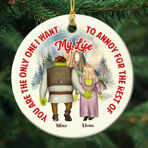 Christmas Tree Gifts 01ACDT181023HH Personalized Ornament, Gifts For Couple - Ornament - GoDuckee