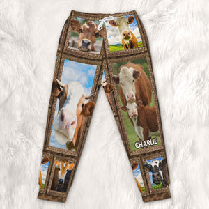 Highland Cow - Personalized Photos Collage Sweatpants 052qhti311224 - Shorts and Pants - GoDuckee