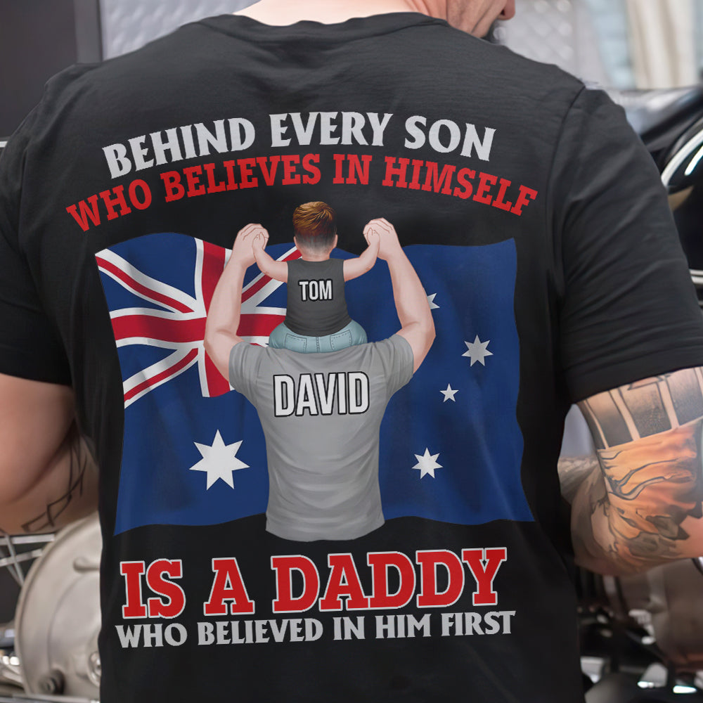 I Love You Daddy, Personalized Shirt, 05HUDT070723, Gift For Dad - Shirts - GoDuckee