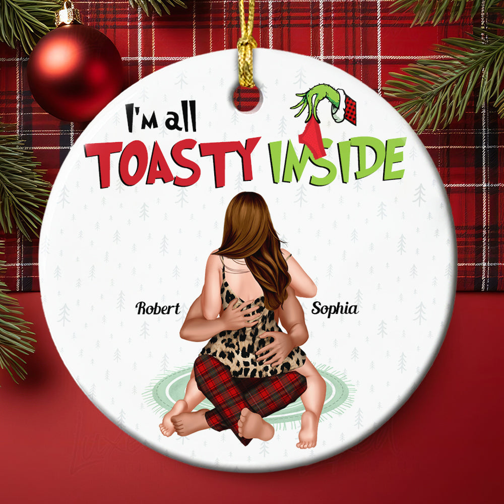 I'm All Toasty Inside 04HTDT031023HH Personalized Ornament, Couple Gifts - Ornament - GoDuckee
