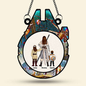Personalized Gifts For Mom Suncatcher Ornament 02ohti220225hg - Ornament - GoDuckee