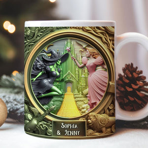 Personalized Gift For Besties Coffee Mug, Witch Movie Lover Best Duo Ever 01qhti301124 - Coffee Mug - GoDuckee