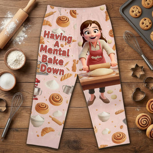 Baker Girl Pajama Pants - Personalized Gift For Baking Lover Pajama Pant 05NATI130126 - Pajama Pant - GoDuckee
