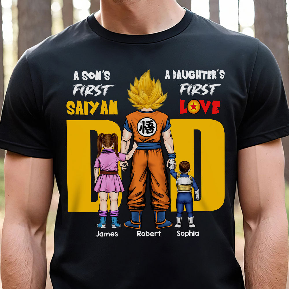 Gift For Dad, Personalized Shirt, Dad And Kids Shirt 02HTTI090623HH - Shirts - GoDuckee