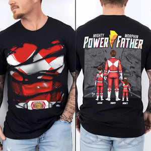 Power Father - Personalized Gifts For Dad 052huti260325 - Shirts - GoDuckee