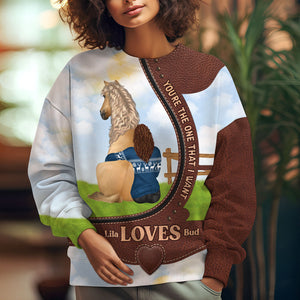 Personalized Gifts For Horse Lovers Shirt, You're The One That I Want 04tgti221124 - AOP Products - GoDuckee