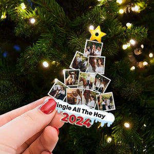 Horse Custom Photo Acrylic Christmas Ornament 0211HUTI260924 - Ornament - GoDuckee