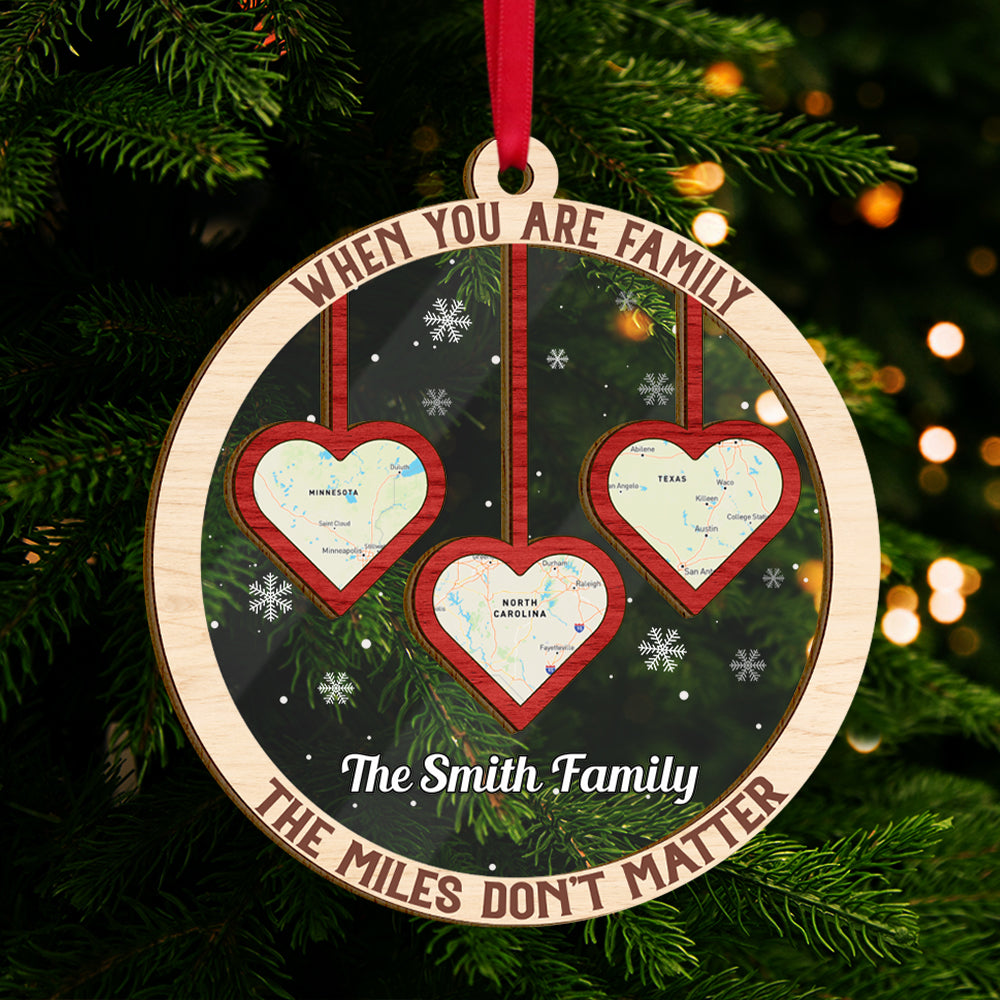 Personalized Gifts For Family Christmas Ornament 03pgti261024 - Ornament - GoDuckee