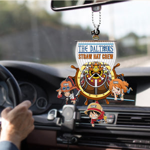 Personalized Gifts For Family Car Ornament 01QHDC120624 - Ornament - GoDuckee