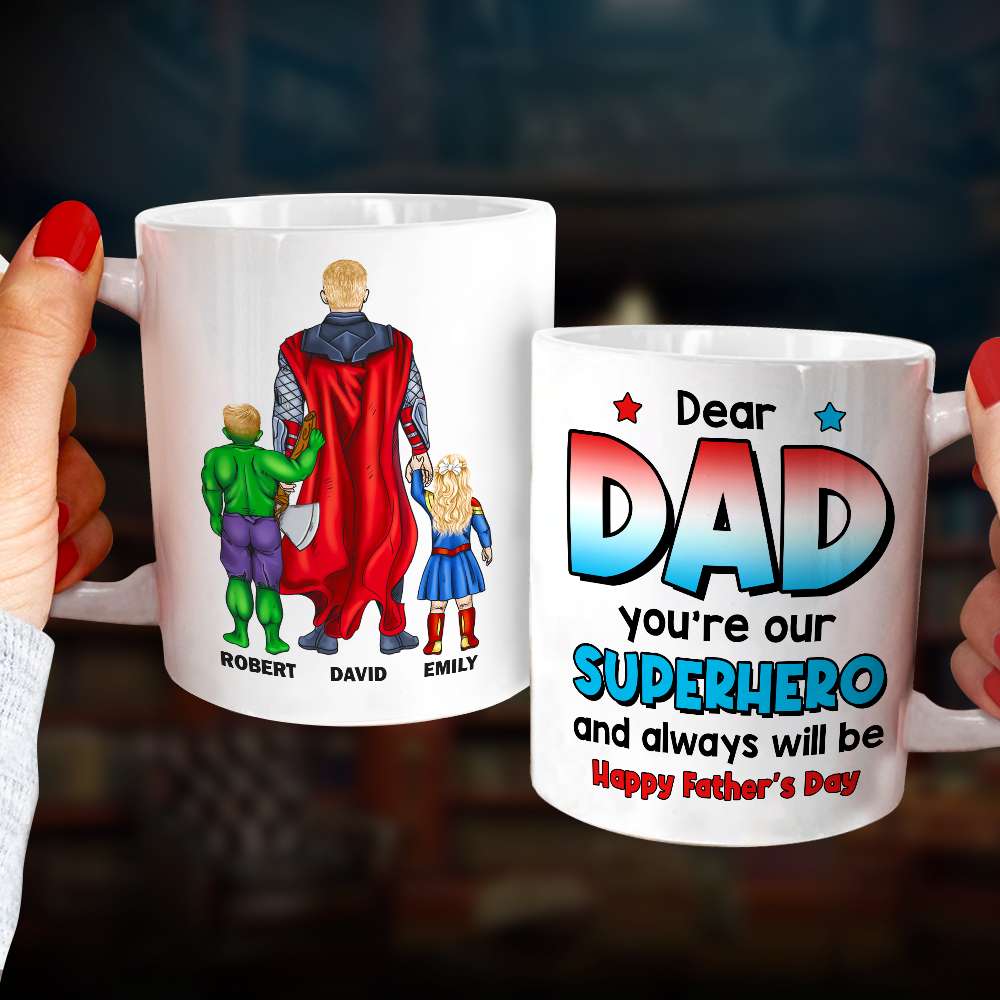 Dear Dad 01ACDT270523TM Personalized Mug, Gift For Dad - Coffee Mug - GoDuckee