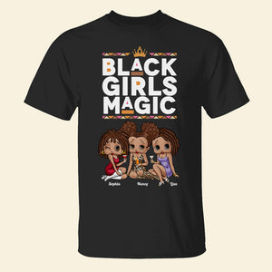 Best Friends, Black Girls Magic, Personalized Shirt, Gifts For Friends, 04htdt280723hh - Shirts - GoDuckee